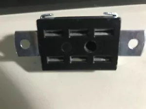 A Lot Of Two (2) Cinch Jones S406AB, 06 pins Socket connector with solder lugs, - Picture 1 of 3