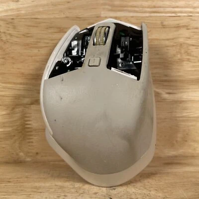 Logitech MX Master Pale Gray MagSpeed Scrolling Bluetooth Gaming Mouse For Parts - Image 1 of 4