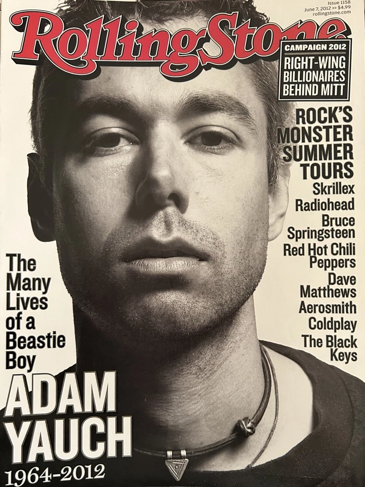 Rolling Stone Magazine (June 2012) Adam Yauch Tribute - Beastie Boys - Image 1 of 1
