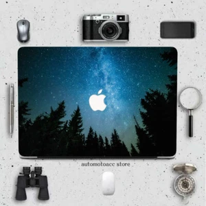 Bellissima custodia Starry Sky Forest per Macbook M5 Pro14 M4 Air 13 15 16 11 12 pollici - Foto 1 di 7