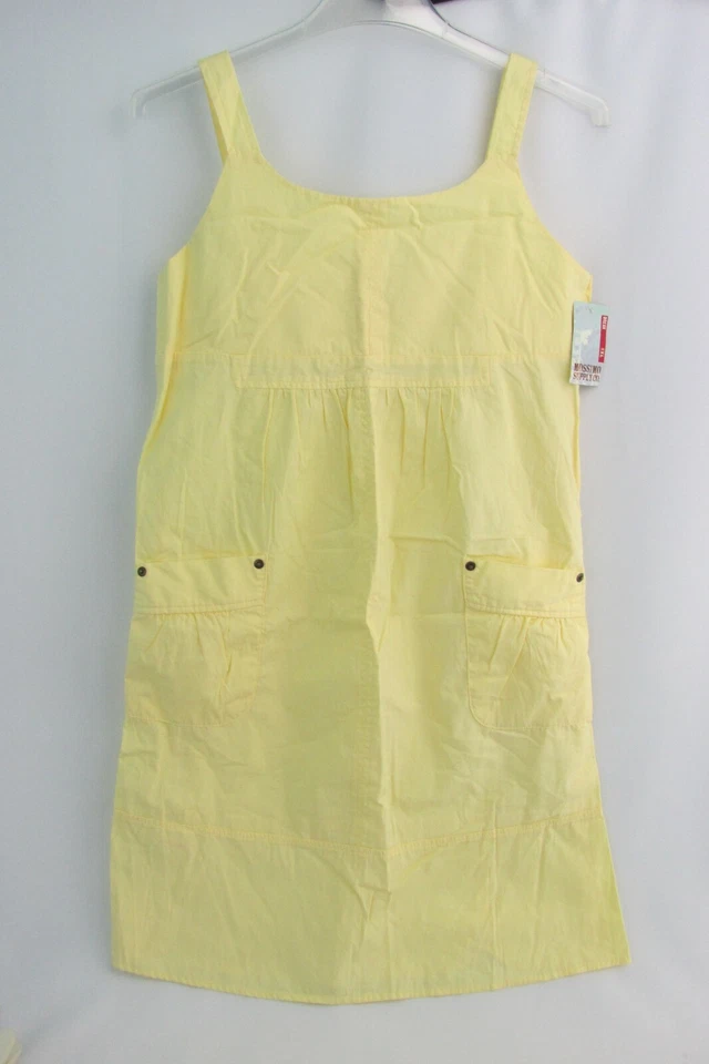 NWTs Mossimo Supply Co Dress Jumper Girls Size XL Pale Banana Yellow Size 16 - Image 1 of 4