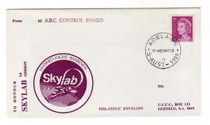 Skylab 2 Launch Support ABC Control Board Adelaide pmk Cover - Picture 1 of 1