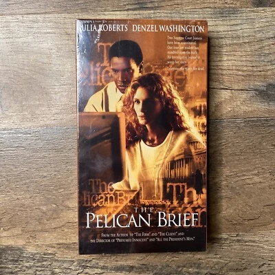 The Pelican Brief VHS Julia Roberts, Denzel Washington, Sam Shepard New Sealed - Image 1 of 4