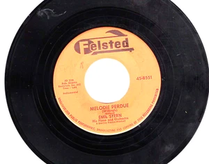 DALIDA / EMIL STERN: .. MELODIE PERDUE .. 45 RPM -2487 - Picture 1 of 3