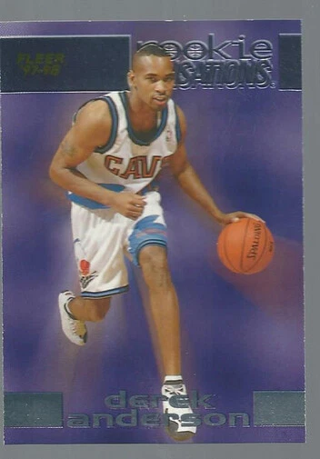 1997-98 Fleer Basketball Rookie Sensations Insert Singles - You Choose - Image 1 of 1