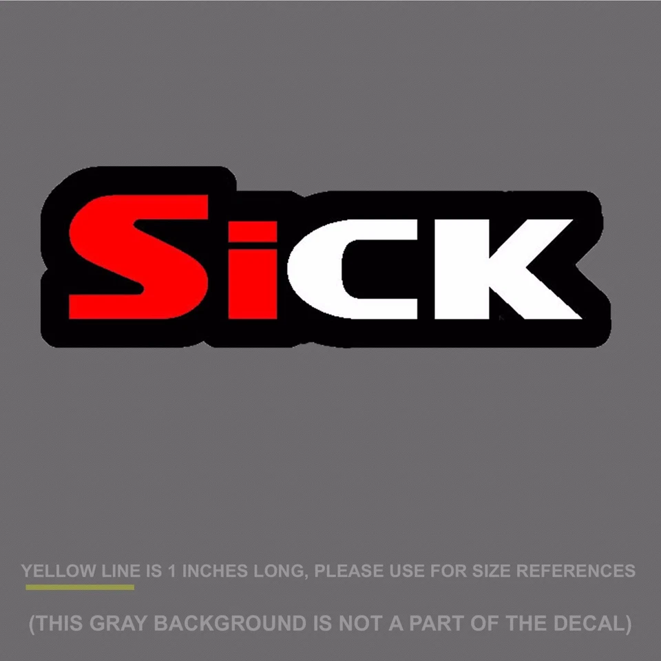 Calcomanía adhesiva enferma broma parodia JDM rebajada 7" DigiPrint (SickFC) Foto 1 de 1