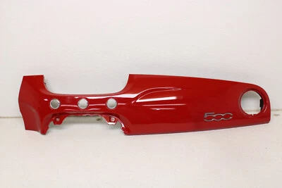 Fiat 500 Right Dash Inlay Cover Panel Trim Red Passenger Genuine Oem 2012-2018 - Image 1 of 4