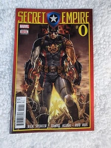 SECRET EMPIRE #0 MARVEL COMICS HYDRA CAPTAIN AMERICA! NICK SPENCER! 2017 - Picture 1 of 3