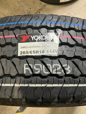 4 New 265 65 18 Yokohama Geolandar A/T G31 Tires - Image 1 of 4
