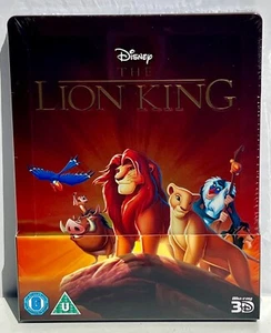 Disney Classic #32 The Lion King 3D - Embossed Blu-ray Steelbook OOP *NEW* - Picture 1 of 7