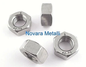 20 dadi esagonali pollici inox # 5-40 UNC ecrous pouces tuercas pulgadas nuts - Imagen 1 de 1