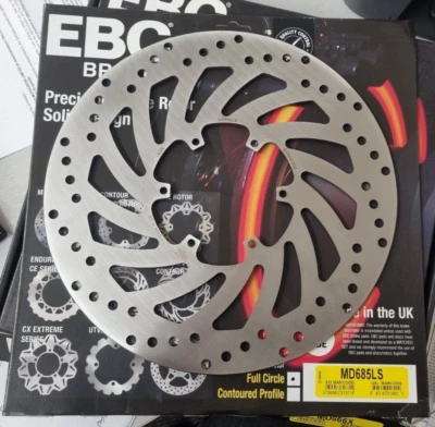 PARA APRILIA RS 50/125, RS4 50/125 TUONO ETC DISCO DE FREIO DIANTEIRO 300mm MD685LS - Imagem 1 de 3