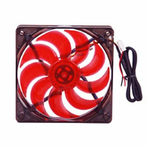 New MASSCOOL 120mm Red LED Cooling Fan BLD-12025V1R - Image 1 of 1
