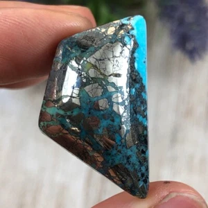 46.70 Cts. Nacozari Turquoise Cabochon - Picture 1 of 5