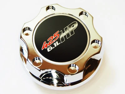 FITS DODGE CHARGER CHALLENGER SRT8 V8 6.1L 425HP HEMI ENGINE OIL CAP CHROME - Image 1 of 3