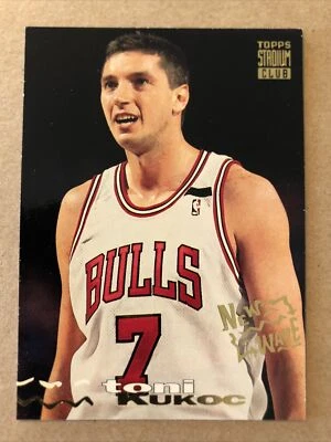 1993-94 Stadium Club #275 Toni Kukoc Basketball Card - Image 1 of 2
