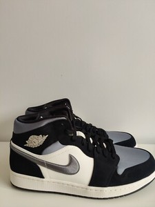 Jordan 1 Mid SE Satin Smoke Grey 2020 