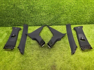 14-20 Infiniti Q50 Interior NEGRO Frontal A Pilar Borde CINTURÓN DE ASIENTO ADORNO PILAR C Foto 1 de 4