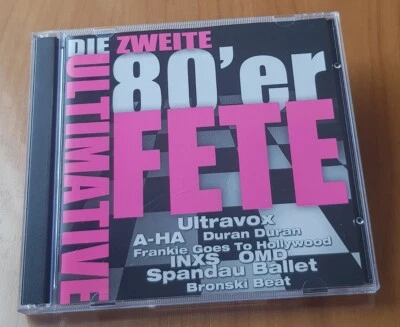 2 CD|Die Ultimative 80er Fete|Die Zweite⚡BLITZVERSAND⚡ - Bild 1 von 4