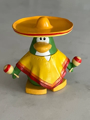 Disney CLUB PENGUIN Sombrero Guy Jakks Figure 2011 Cover