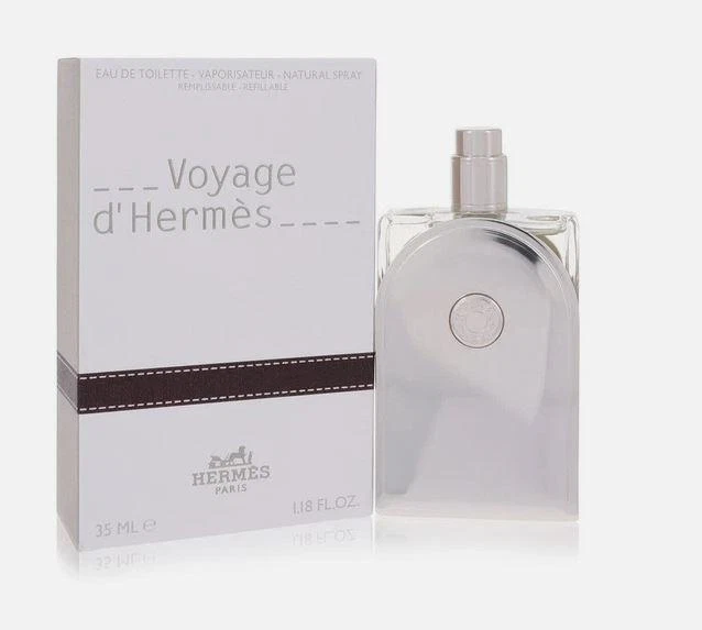 VOYAGE D'HERMES EAU DE TOILETTE SPRAY RECARGABLE 1,18 OZ Foto 1 de 1