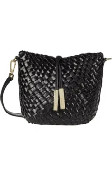 Calvin Klein TOTE Naomi Tecido Couro Novidade Tiracolo Alça Ajustável NOVA - Imagem 1 de 4