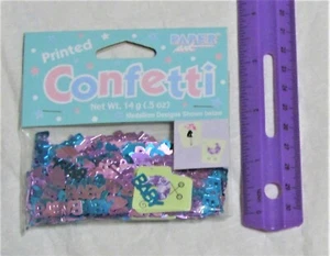 Mod Mom Baby Shower Confetti #027513, 1/2 oz/pkg, Umbrella Confetti - Picture 1 of 6