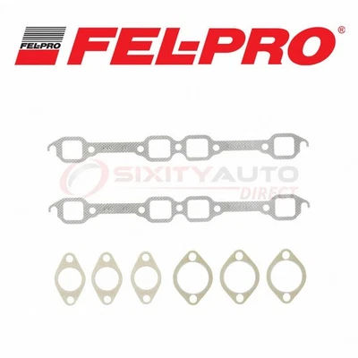 Fel-Pro Exhaust Manifold Gasket Set for 1954-1965 Ford F-100 3.9L 4.2L 4.4L fe Foto 1 de 4
