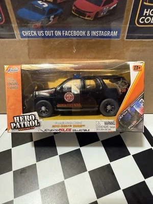 Jada Hero Patrol Precincts Georgia State Patrol 2010 Chevy Tahoe 1/32 DIECAST - Image 1 of 4