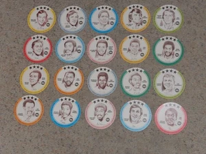 1976 Buckman's Basketball Discs Complete Set of 20 W/ Abdul-Jabbar - Mint!!! - Picture 1 of 5