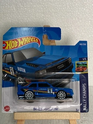 Hot Wheels  '84 Audi Sport Quattro Blue HW Rally Champs - Image 1 of 4