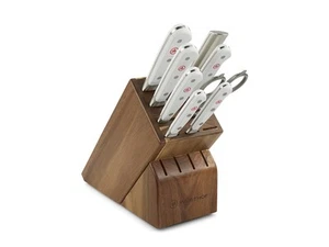 Wusthof Classic White Nine Piece Knife Block Set - Picture 1 of 4