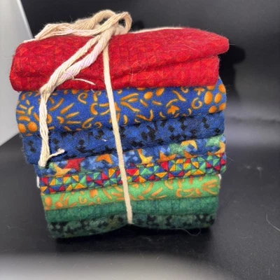 Create It 18"x21" 8 - Bundle Cotton Flannel Plaid Precut Fat Quarters Sew, Craft - Image 1 of 2