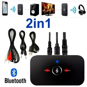 Transmisor Receptor Inalambrico Bluetooth Adaptador Recividor de Audio Bluetooth - Picture 1 of 5