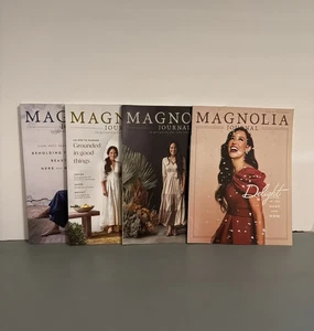4 Lot: The Magnolia Journal Magazine Issues 2021 - Spring, Summer, Fall, Winter - Imagen 1 de 6