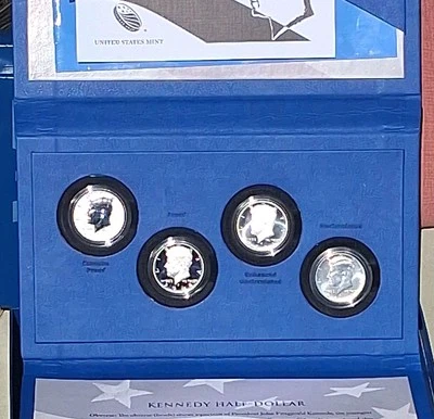 2014 Kennedy Half Dollar 50th Anniversary 4-Coin Set COA - Image 1 of 4