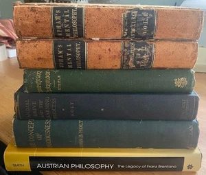 6 SCARCE VINTAGE PSYCHOLOGY BOOKS UPHAM STEELE HOLT SMITH SEE DESCRIPTIONS - Picture 1 of 9