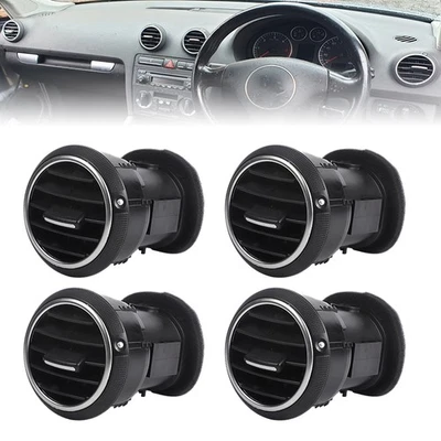 4x Panel difusor de rejilla de calefacción de aire de tablero para Audi A3 S3 8P 04-13 Foto 1 de 4