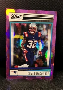 2022 Panini Score- Devin McCourty, Card #287 Cubic Prizm Parallel, 160/299 - Picture 1 of 6