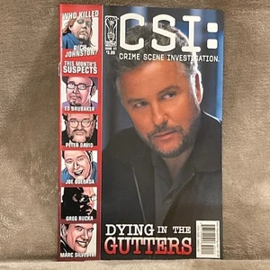 CSI TV Show numero fumetto #1 agosto 2006 prima stampa Morire nelle grondaie - Foto 1 di 6
