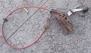 MR GASKET V 97093215 AUTOMATIC RATCHET SHIFTER w/ cable FORD CHEVY DODGE - Picture 1 of 6