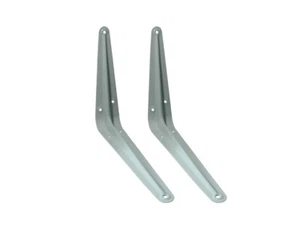 New 40 X Shelf Support Brackets White London Pattern 8 X 6 Inch 200 X 150mm - On - Picture 1 of 1