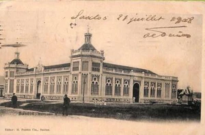 ac1636 -  BRAZIL - VINTAGE POSTCARD  - SANTOS - 1908 - Picture 1 of 1
