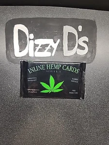 1994 Inline HEMP Cards Series 1 Factory Sealed Pack 1994 Marijuana Cards - Picture 1 of 2
