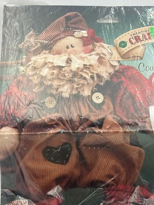 Vintage 1995 Daisy Kingdom Country Christmas Santa Doll Sewing Kit #32313 - Image 1 of 4
