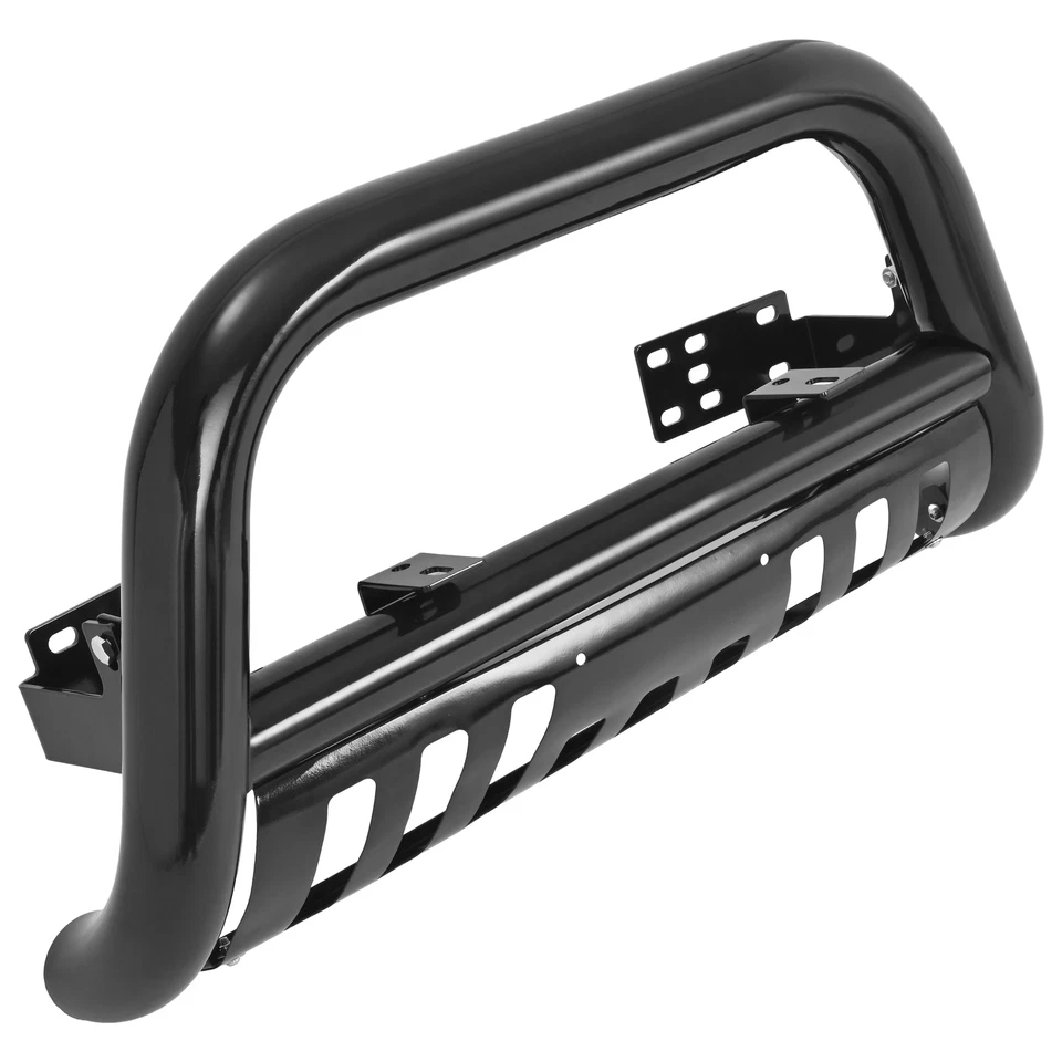 Protector de rejilla de parachoques de empuje Black Bull Bar para Dodge Ram 1500 2500 3500 2002-2009 Foto 1 de 4