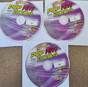 5043 2004 POP HITS COLLECTION (3 discs ) CHARTBUSTER KARAOKE CDG - Picture 1 of 1