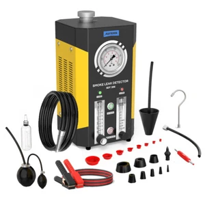 AUTOOL Automotive Smoke Leak Detector EVAP Smoke Machine Fuel Pipe Vacuum Tester - Picture 1 of 100