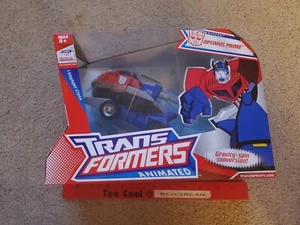 Transformers Animated Voyager Class Autobot Optimus Prime Insignia Variant Rare - Picture 1 of 2