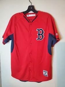 Red Sox Embroided Majestic Jersey Size Small - Picture 1 of 6